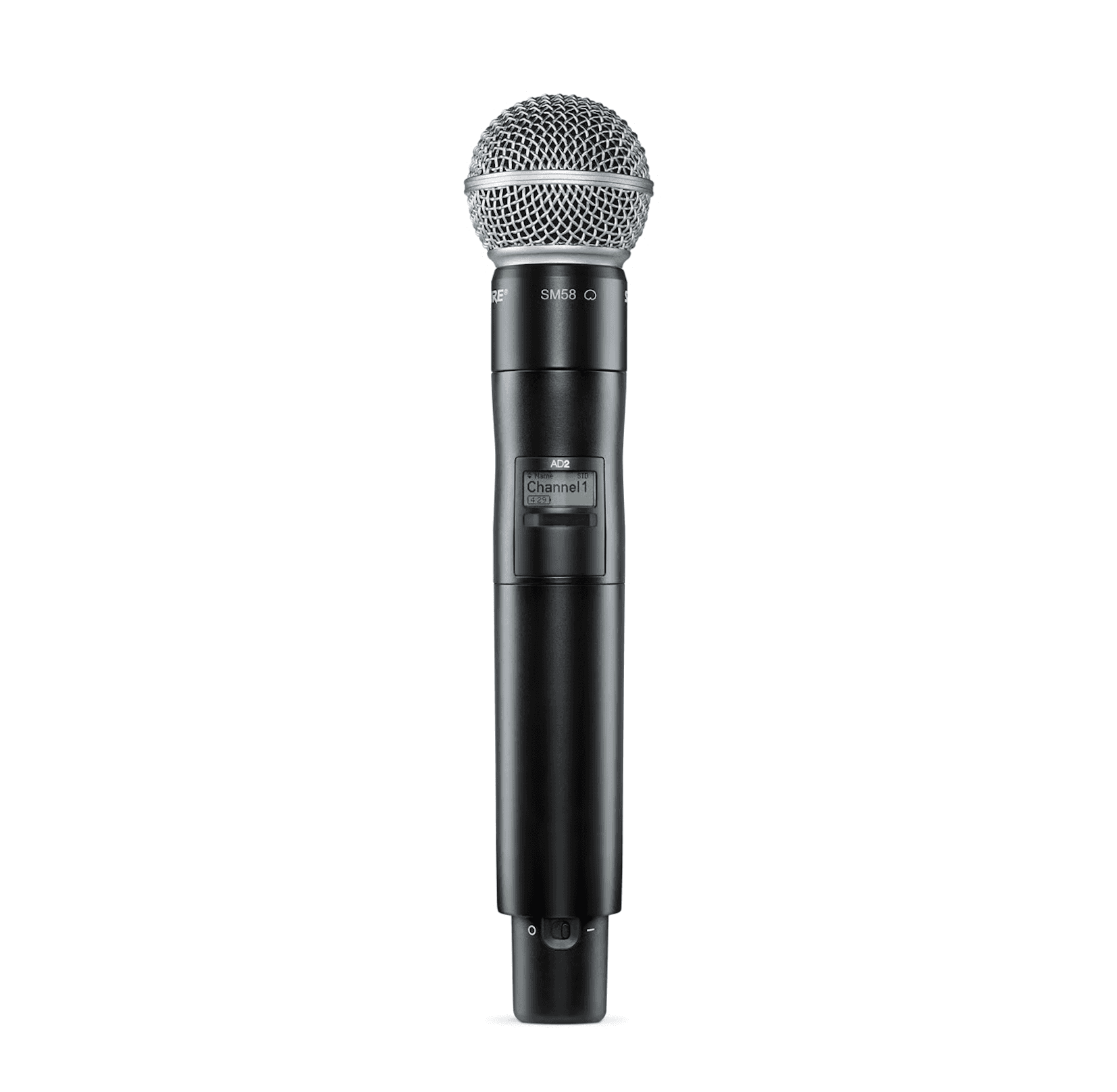 Shure AD2 Axient Digital handheld transmitter with Beta 58A capsule hire | Kudos AV