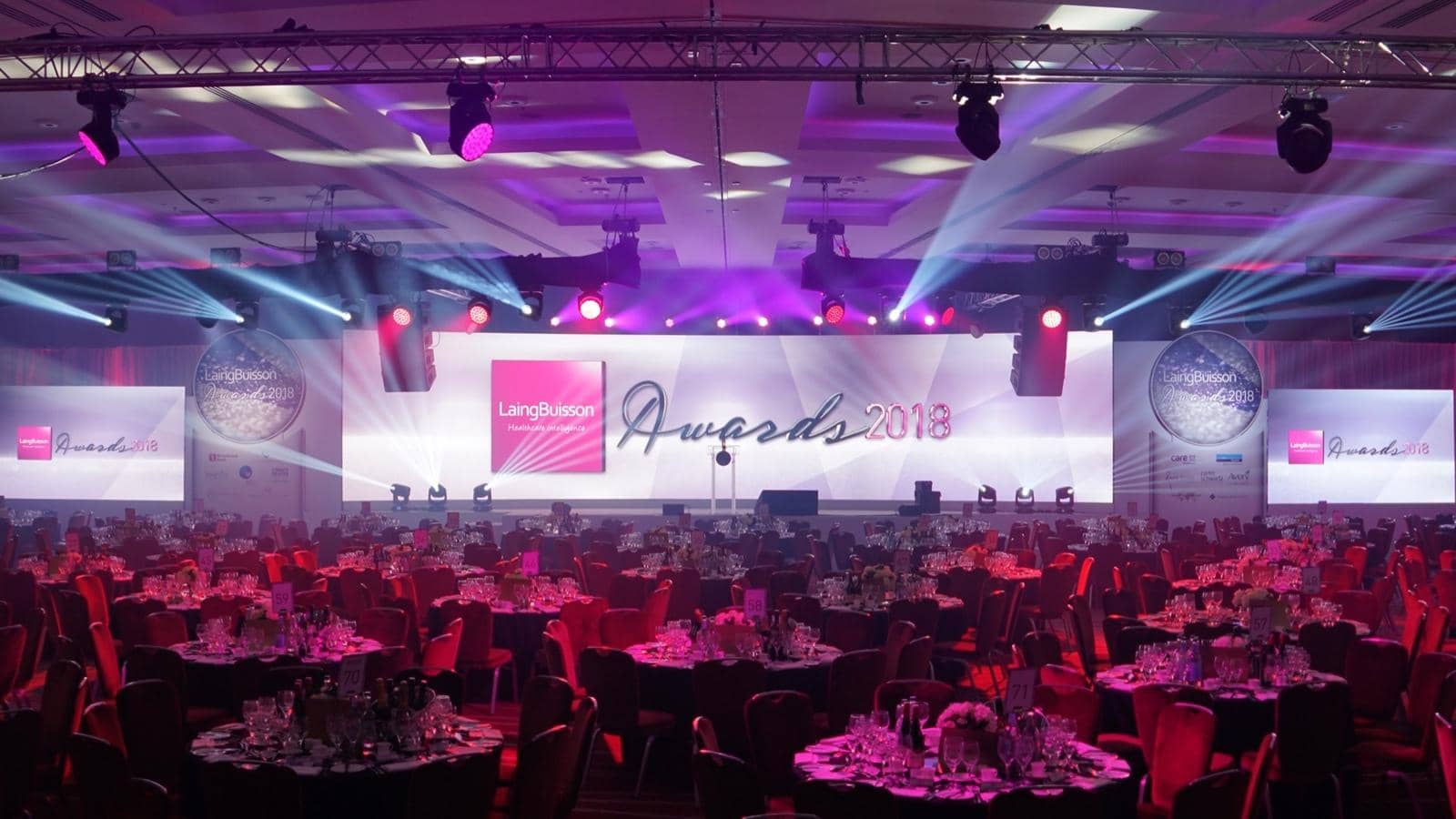 LaingBuisson Awards, Kudos AV event production, photo 1