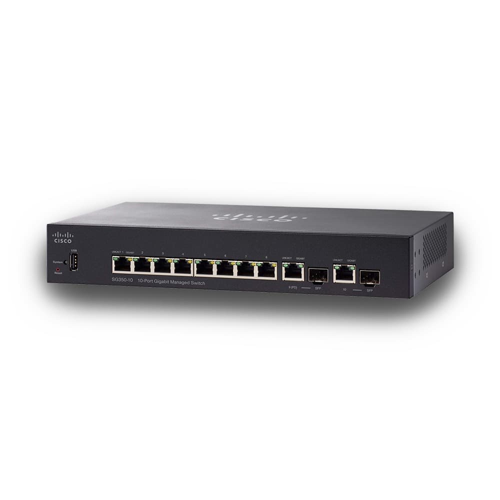 Cisco 10 Port Managed Switch hire | Kudos AV