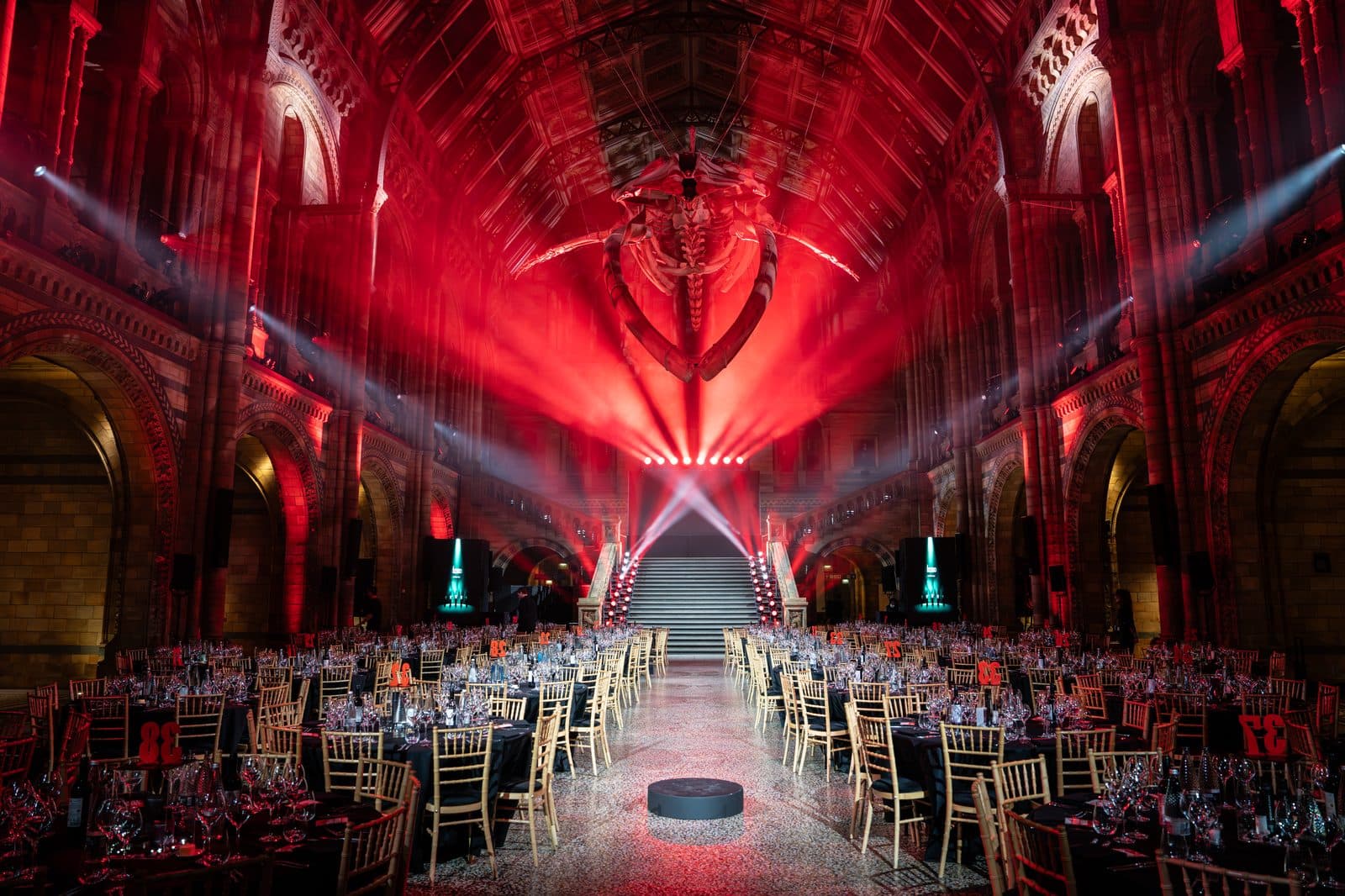 Kudos AV event production at the Natural History Museum